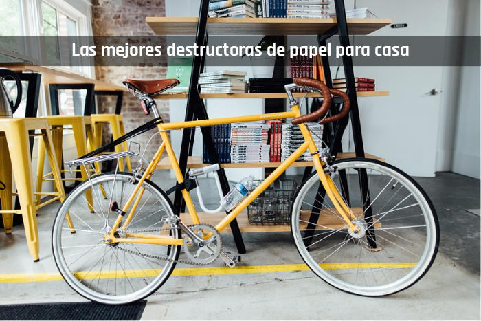 Bicicleta y mejores destructoras de papel para casa