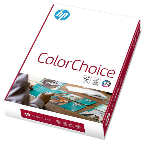 Papel satinado para impresora láser e inkjet HP ColorChoice