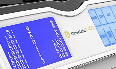 Contadora y detectora de billetes falsos Detectalia S400