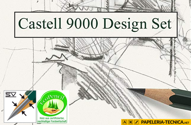 Lapices Castell 9000 de Faber-Castell